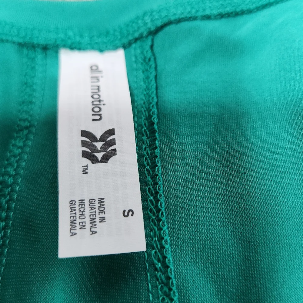 Women's Green Racerback Tank Top - All In Motion - S - Picture 3 of 7